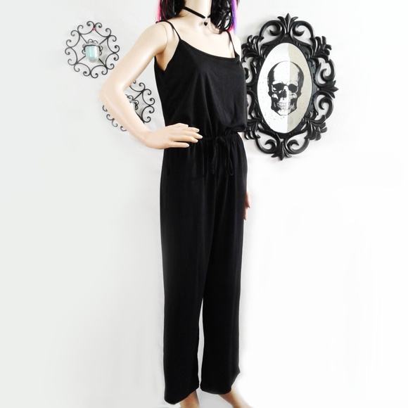 Full Length Spaghetti Strap Romper - Picture 4 of 8